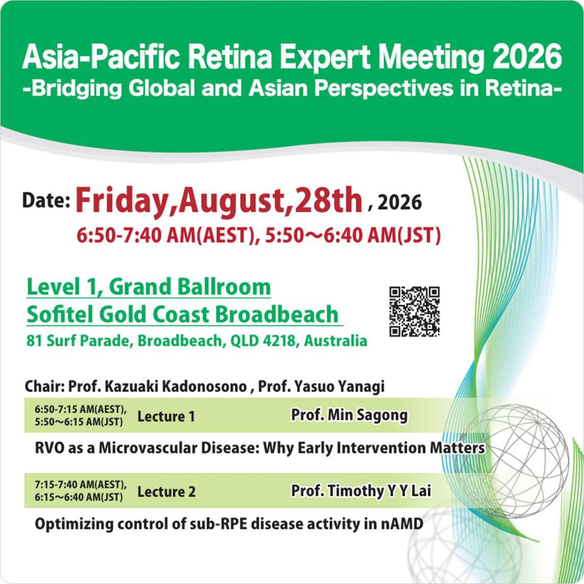 Asia-Pacific Retina Expert Meeting 2026 -Bridging Global and Asian Perspectives in Retina-