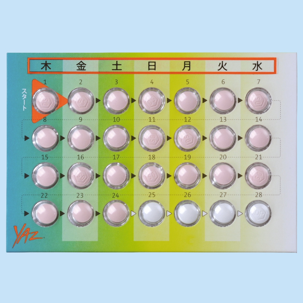 ヤーズ配合錠 PTPシート