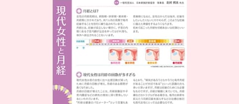 現代女性と月経