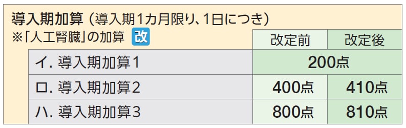 Title 導入期加算 (導入期1カ月限り、1日につき)