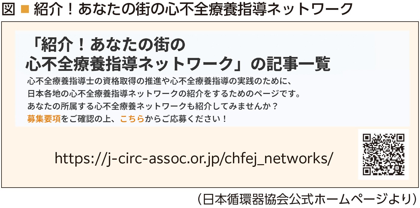 紹介！あなたの街の心不全療養指導ネットワーク